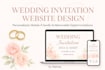 make a wedding invitation website with rsvp