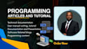 write programming blogs, tutorial, guides, ai, java, python, web programming
