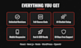 do ai website development, custom website as full stack and front end developer