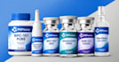 design peptide sarms supplement, vial, spray cosmetic label and packaging design