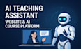 build ai teaching assistant website and ai course platform