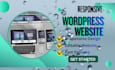 develop wordpress website and responsive web design