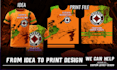 prepare print ready sublimation files for sports jerseys