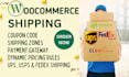 setup woocommerce shipping woocommerce ups fedex elex easypost shippo table rate
