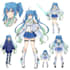 draw anime character design reference sheet