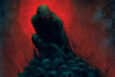 create realistic dark art horror illustrations