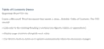 make a clickable toc in word