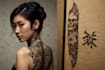 making a personalized japanese style tattoo design