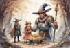 design watercolor dnd party design