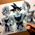 draw personal as dragon ball z dbz characters