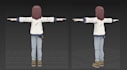 custom vrchat avatar, furry, vrchat model, vr character, vrm, vroid, mmd model