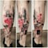 design a profesional trash polka tattoo