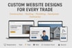 build construction website handyman roofing plumbing construction website