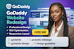 godaddy website design godaddy website redesign godaddy design