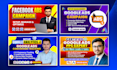 design a professional fiverr gig image, thumbnail, and web banner that converts