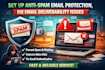 setup email anti spam protection, fix email deliverability issues