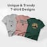 unique trendy t shirt designs