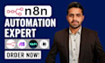 do n8n ai automation, n8n ai agent and n8n scalable workflows