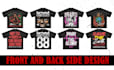 custom streetwear tee design