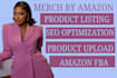 do merch by amazon product listing creation