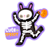 create 3 spooky halloween graphics to be used as stickers