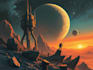 sci fi illustration and sci fi art
