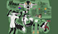 draw furry charcarter reference sheet anthro nsfw sfw ref sheet oc ref sheet
