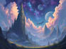 do fantasy landscapes and scenery art