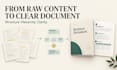 design a business manual handbook or professional PDF
