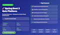 develop a full stack web app with java spring boot and postgresql
