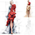 create technical fashion illustration, pattern design