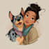 draw animals cartoon illustration