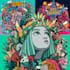 create colorful doodle art illustration