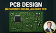 pcb board in cadence orcad, allegro pcb software electronic circuit using altium