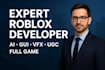 create your full roblox game developer, ai scripter, gui,vfx, ugc, weapon design