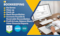 do bookkeeping for CPA and cfo using quickbooks, xero