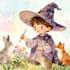 create magical watercolor storybook illustration