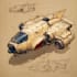 draw high quality spaceship concept