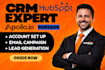 be your CRM expert for hubspot zoho apollo io dubsado setup and optimization