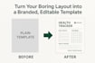 design editable health planner, and fitness templates