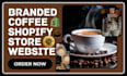 design eco friendly coffee store tea beverage cafe matcha shopify store website