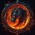 draw a fantasy rpg logo dnd image for you