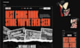 build squarespace comic book website, toy store website, bookstore website