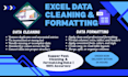 clean up messy excel data for local shops and businesses