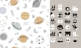 design unique seamless pattern, line art pattern,  print textile, fabric pattern