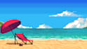create pixel art scene or background for games or illustration