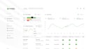 design a modern saas dashboard UI UX in figma
