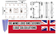 do wind load and seismic load calculations
