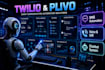 integrate twilio or plivo SMS, IVR, voice call and chatbot system