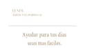 te ayudaré como asistente virtual personal